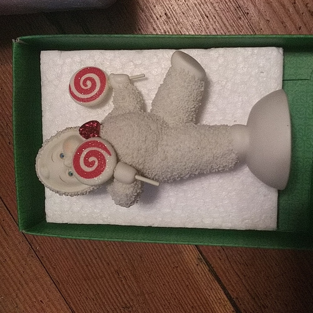 Department 56 SNOWBABIES As Sweet As Can Be 2006.  Celebrating 20 years